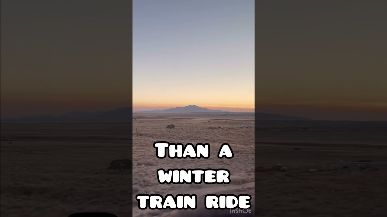 Winter Train Ride  