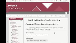 Calculated Questions in Moodle   Level UP