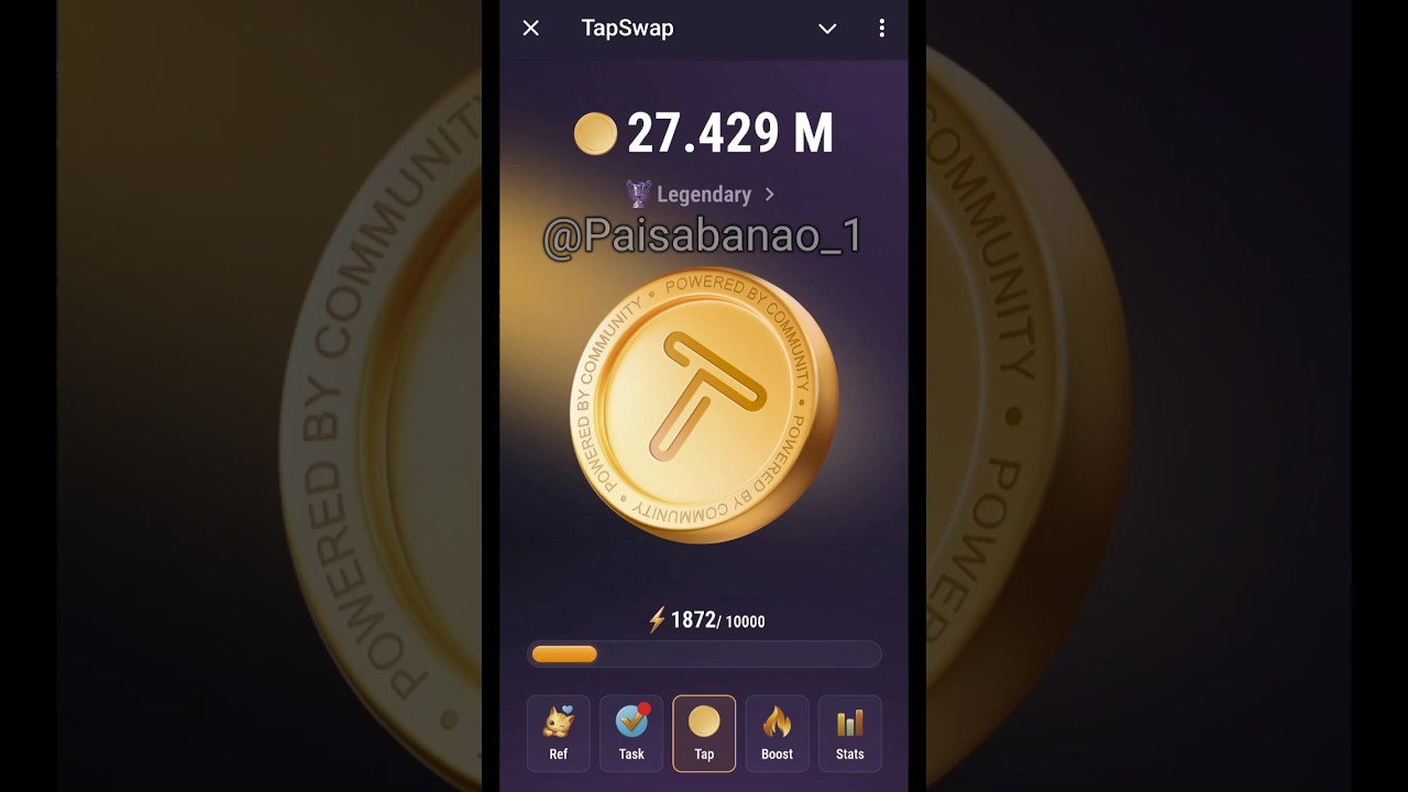 ΤΟΝ Ecosystem Alert |Today Tapswap video code tap swap new video code 🥳☺️ 200000 TapSwap secret code