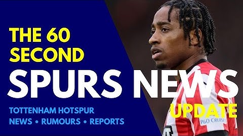THE 60 SECOND SPURS NEWS UPDATE: Champions League Squad, Interest in Kyle Walker-Peters