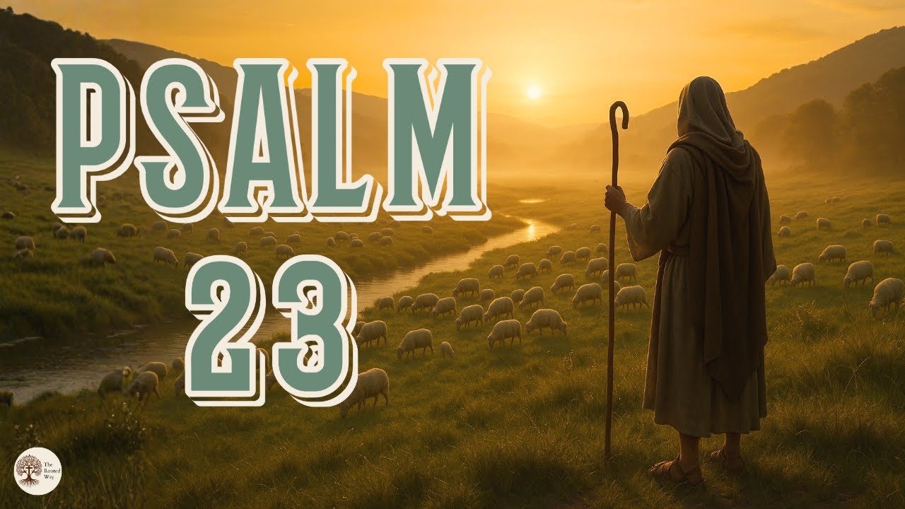 Psalm 23 Audio Bible Reading | The Lord Is My Shepherd (NIV with Text ...