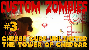 Call of Duty Custom Zombies: Cheese Cube Unlimited (solo) | Part 3 I AM IRONMAN!!!
