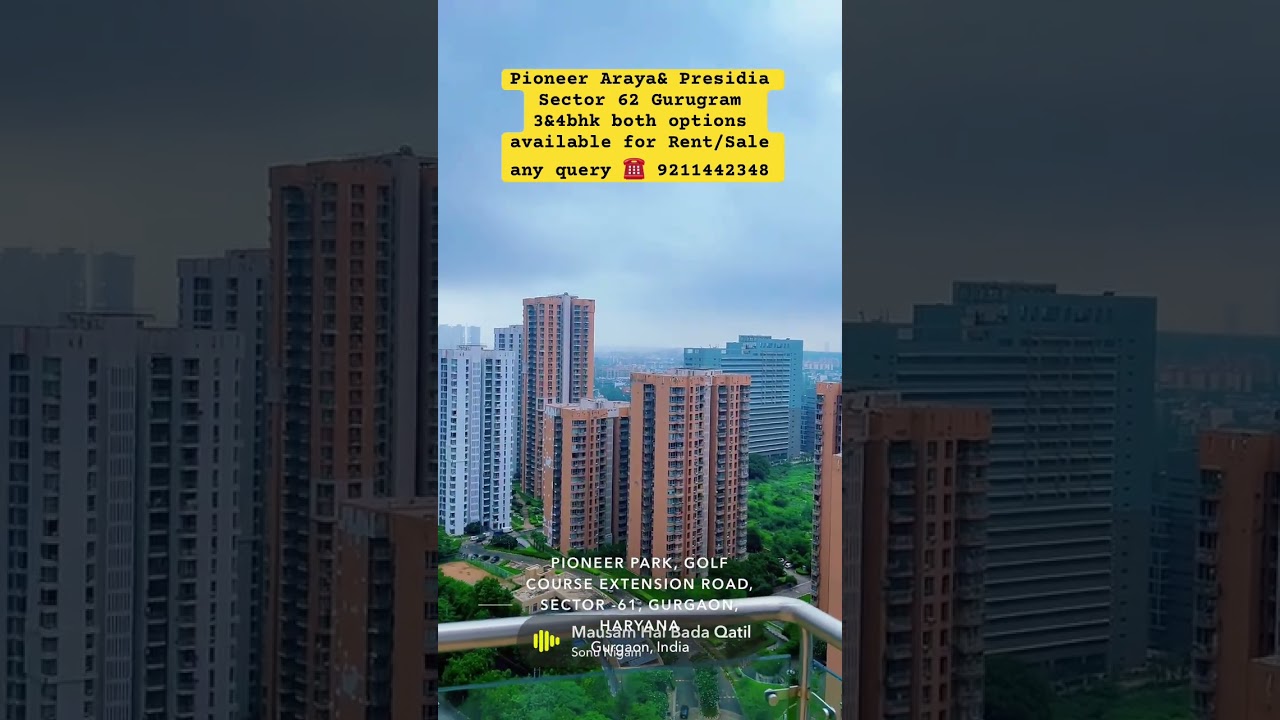 Pioneer Araya Sector 62 Gurugram 