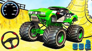 Monster Truck Stunt Racing - GT Car Mega Ramp Impossible Driver 2024 - GamePlay Android screenshot 2