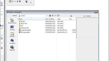 Intermediate Bentley Microstation V8i Tutorial | Starting Project Explorer