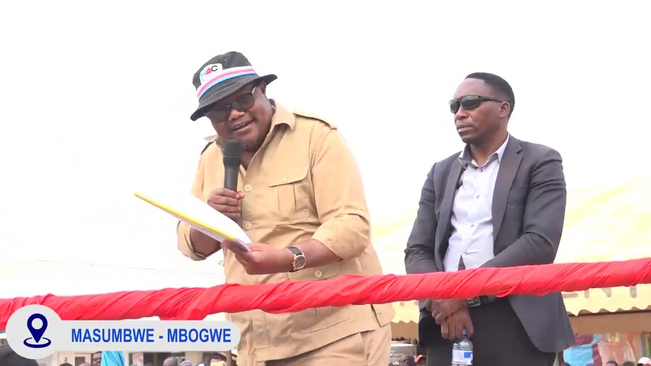 TUNDU LISSU AUWASHA MOTO JIMBO LA MBOGWE