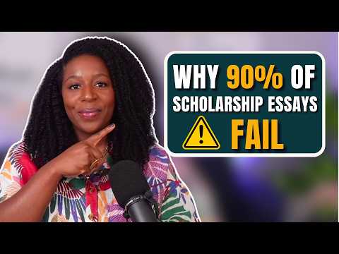 Why Scholarship Essays Fail: 3 Mistakes to AVOID hqdefault