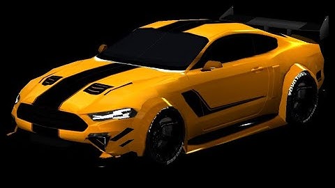 Mustang GT 3D Animation| Made in 3dmap Constructor #3dmapconstructor