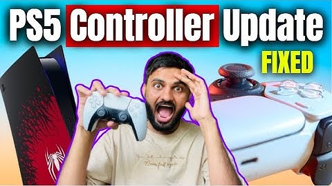 PS5 Controller Firmware Update Issues ⚡#ps5controller #ps5