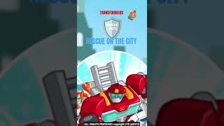 Transformers rescue bots rescatando la ciudad película de  hasbro #transformersrescuebots