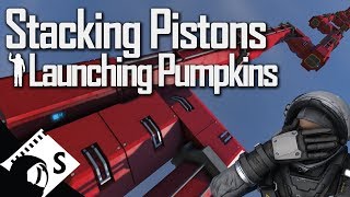 Space Engineers: Pistons and Rotors after the Physics Update (tests and tips for Space Engineers)