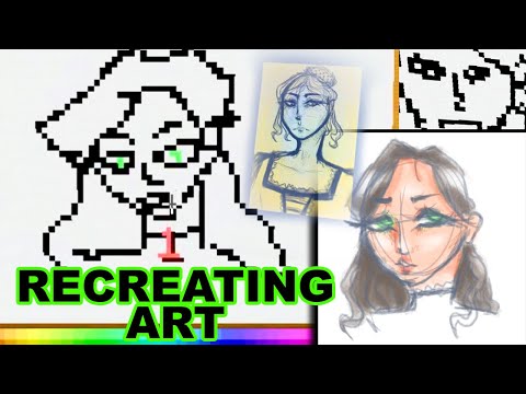 TRYING TO RECREATE LITTYFAM ART CHRISTMAS SPECIAL