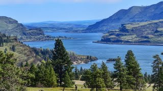 Waterfalls Along the Columbia River