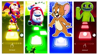 GARTEN BanBan  AMAZING Digital Circus Ep2 OddBods  Tom Jerry  CATNAP  Gummy Bear  TILES HOP