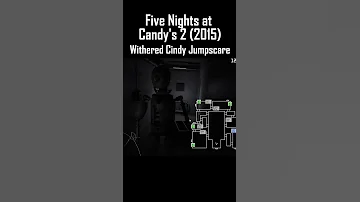 Five Nights at Candy's 2 - Withered Cindy Jumpscare #fnaf #fnac #shorts