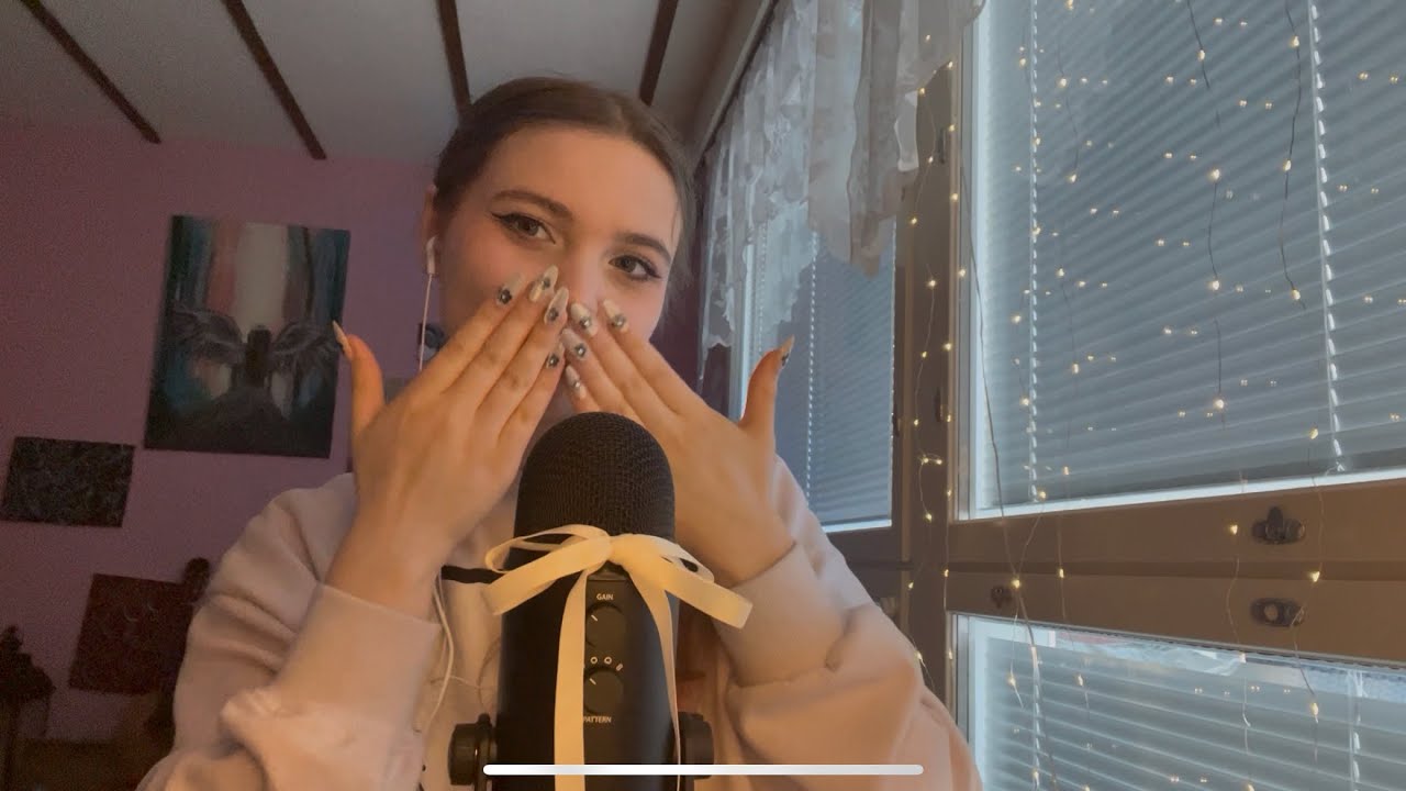 ASMR делает мне маникюр вместе со мной😛