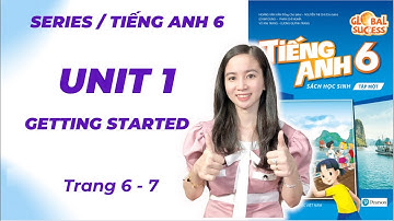 Tiếng Anh lớp 6 Unit 1 Getting Started - Trang 6, 7 - My new school - Global Success (Sách Mới)