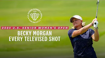 2025 U.S. Senior Women's Open Highlights: Becky Morgan | Every Televised Shot (Rounds 3 and 4)