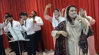 Live worship Daro maat by Angela Robin at Indian Punjabi Church Jabel Ali UAE