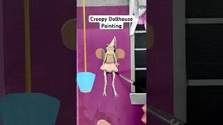 Things get WEIRD! 🧸 #art #painting #drawing #diy #scary #creepy #fyp #fypシ #shorts #toys #xyzbca