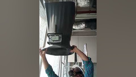 HOOD FOR AIR BALANCING OF TESTING