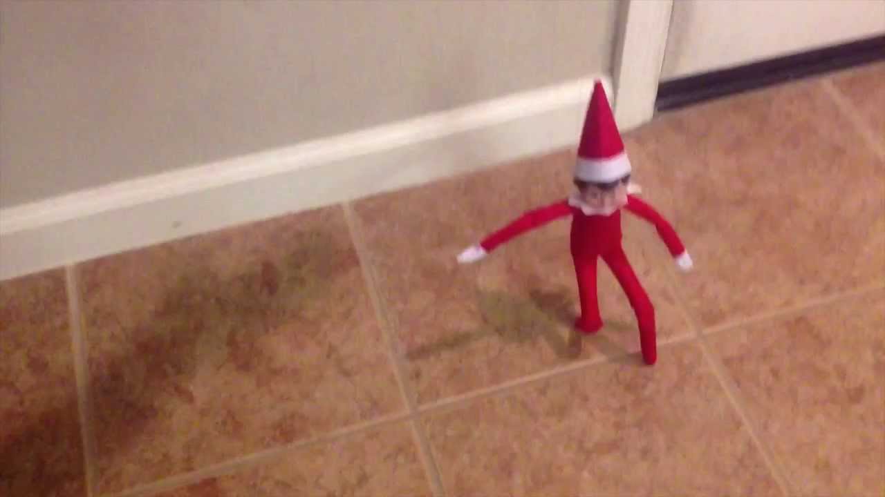 Elf on the shelf comes to our house - YouTube