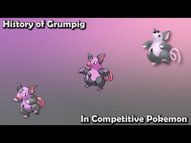 How GOOD was Grumpig Actually? - History of Grumpig in Competitive Pokemon class=