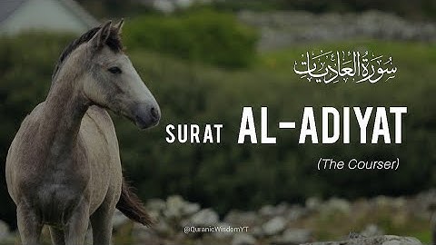 𝐒𝐔𝐑𝐀𝐓 𝐀𝐋-𝐀𝐃𝐈𝐘𝐀𝐓 | سورة العاديات  | 𝐓𝐇𝐄 𝐂𝐎𝐔𝐑𝐒𝐄𝐑 | 𝐀𝐛𝐝𝐮𝐥 𝐑𝐚𝐡𝐦𝐚𝐧 𝐌𝐨𝐬𝐬𝐚𝐝  #𝐚𝐥𝐥𝐚𝐡 #𝐢𝐬𝐥𝐚𝐦 #𝐪𝐮𝐫𝐚𝐧