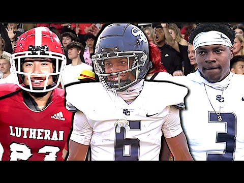 #4 Team in California Sierra Canyon vs Orange Lutheran, a Trinity League Power House | Highlight Mix
