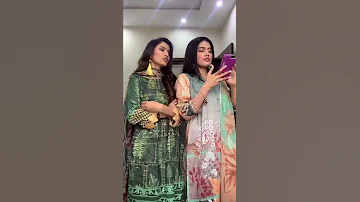 Hira Faisal And Iqra Kanwal New Funny TikTok Video Shorts Sistrology Fatimafaisal Foryou 