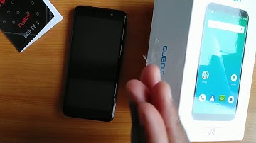Cubot J3 Quick unboxing and first hands on review