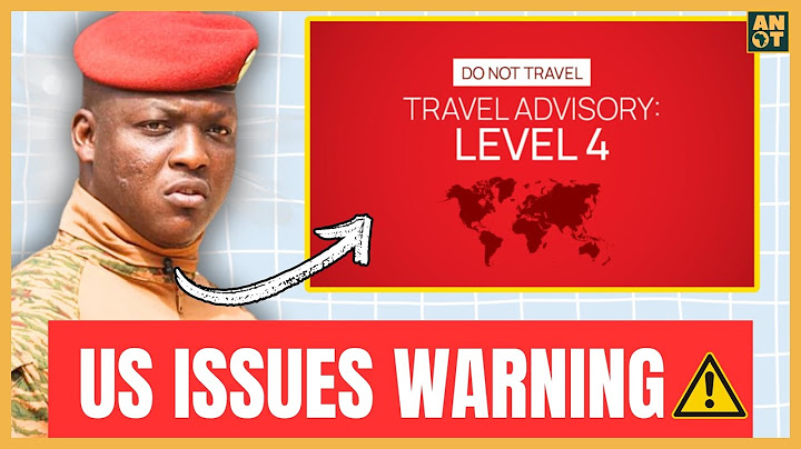 They’re Coming After Ibrahim Traoré: U.S. Issues Travel Warning to Burkina Faso