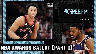 Mike Greenberg reveals NBA Awards ballot decisions on #Greeny [PART 1]