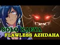 [NO DAMAGE] AZHDAHA (Hydro/Electro) SOLO - C1 Kaeya - Flawless - No Shield - Part 1 - Genshin Impact