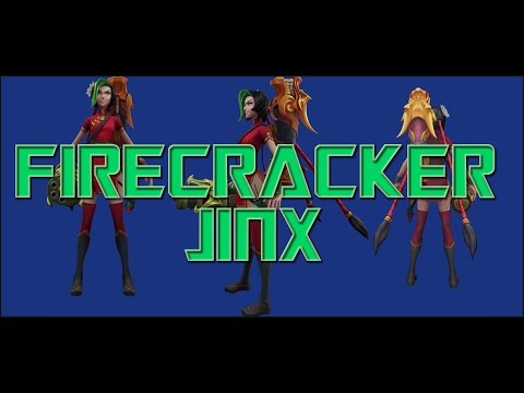League of Legends S5 NEW Firecracker Jinx skin! - YouTube