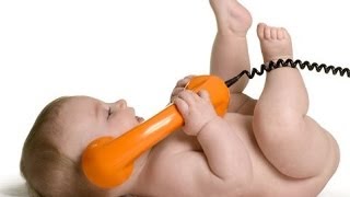 Cute Funny Babies Talking On The Phone Compilation 2014