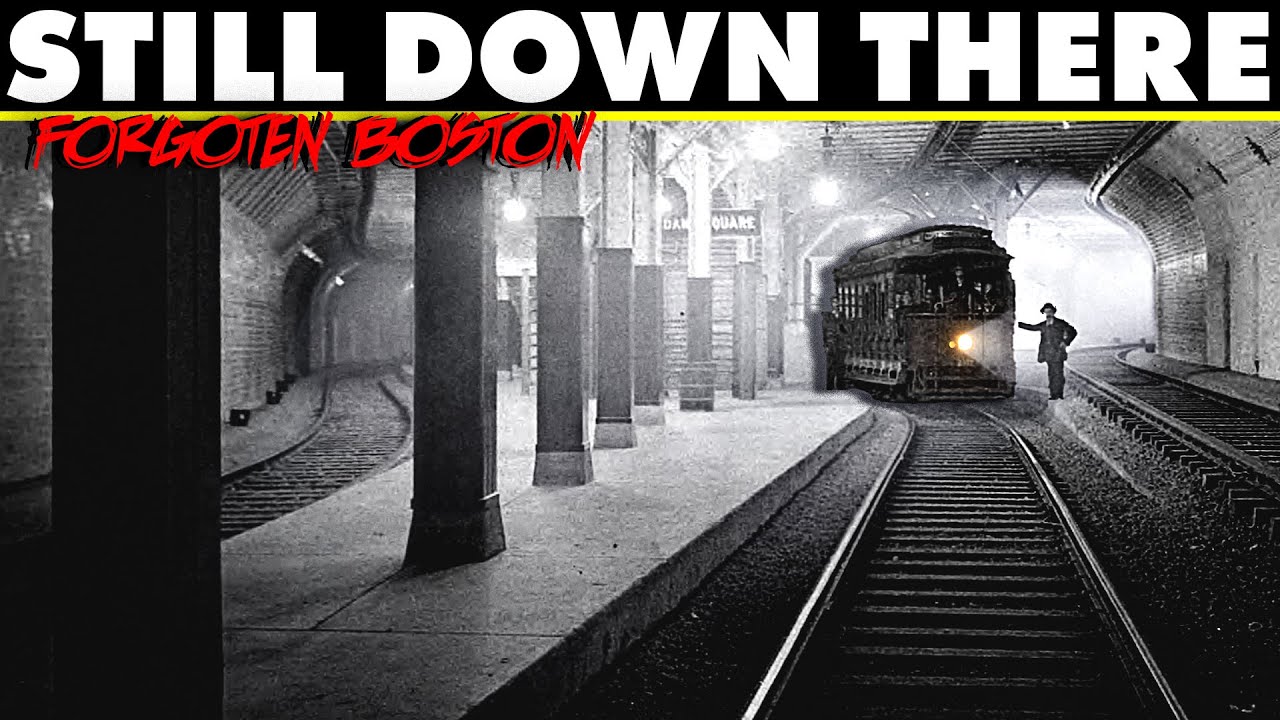 Забытые трамвайные туннели Бостона | Секретное метро под городом