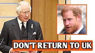 King Charles Gives STERN Warning To Harry Not To Step Foot In UK For The UpcomX Trooping The Color
