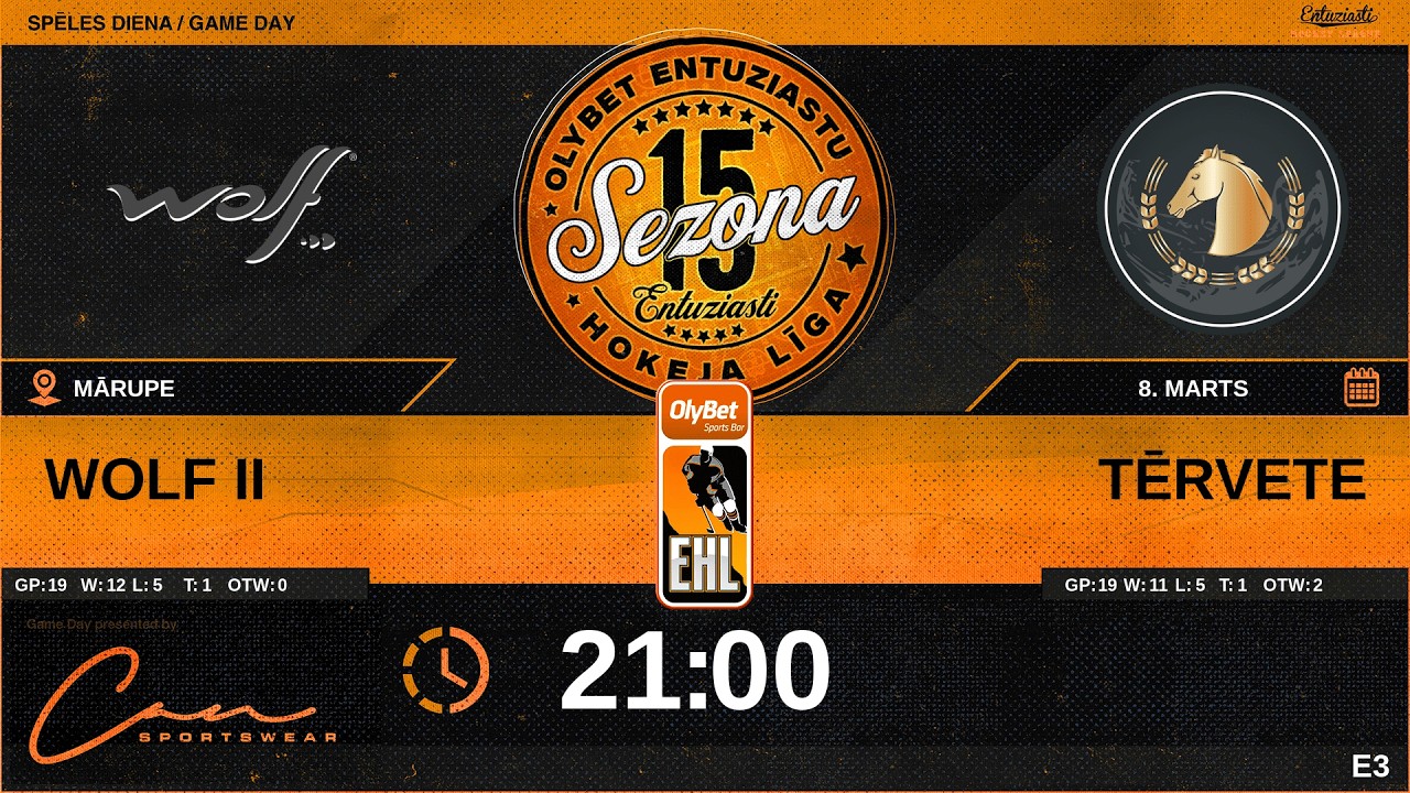 🎧🎤2026 03 08 | WOLF II (WL2) - TĒRVETE (TRV) | E3