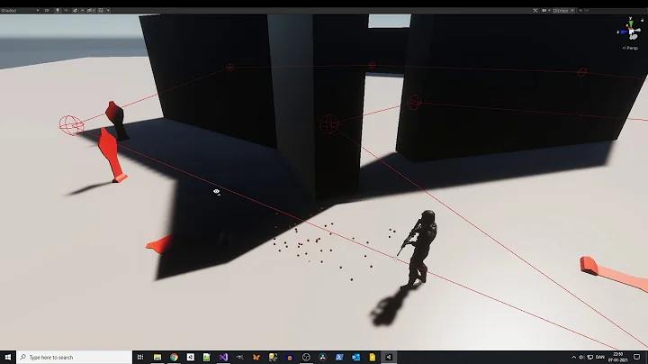 [DEV] AI following patrol path and attacking targets