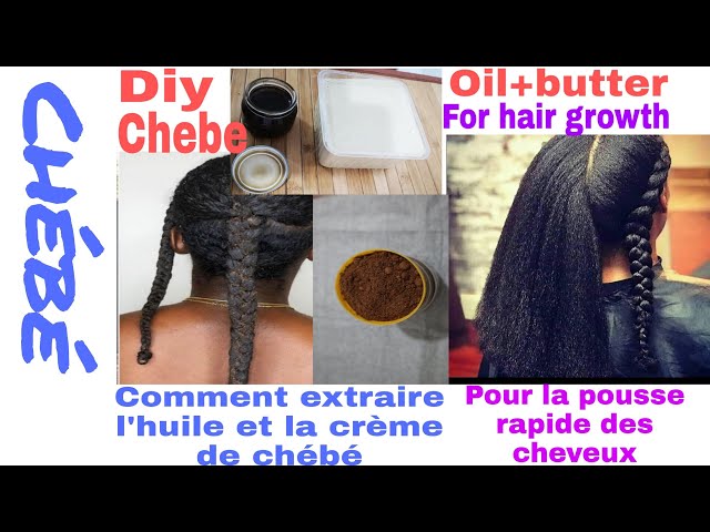 BEURRE DE CHEBE FAIS MAISON POUR STIMULER LA POUSSE DES CHEVEUX