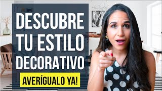 DISEÑO DE INTERIORES 😱 DESCUBRE MUY FÁCIL TU ESTILO DECORATIVO