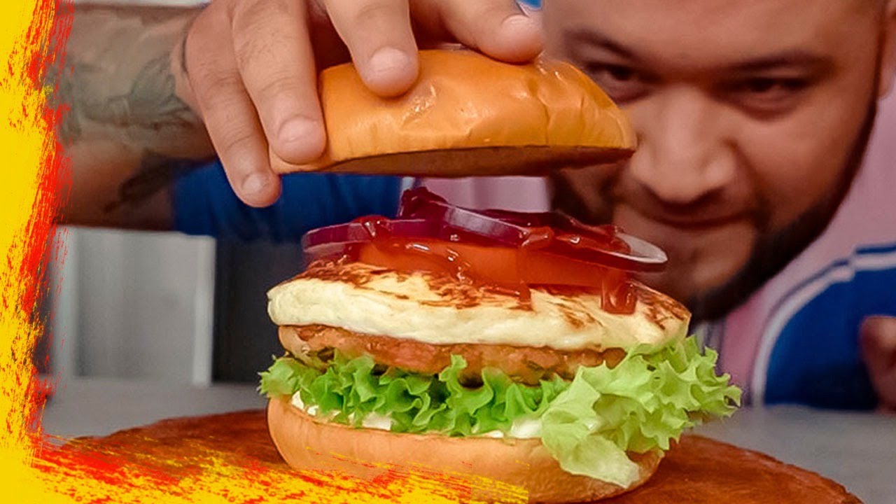 Una hamburguesa de pollo como debe ser! | JUS PALTA - Comida Casera