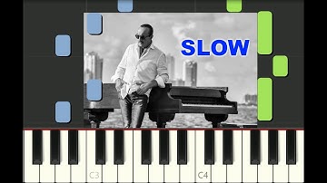 Thumbnail of SLOW piano tutorial "CORAZON DE NINO" by Raul Di Blasio, with free sheet music (pdf)