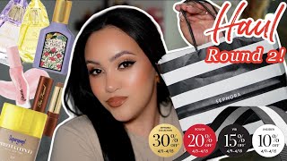 HUGE SEPHORA HAUL PT 2! | SPRING SAVINGS EVENT | FRAGRANCE, BEAUTY, & MORE! | AMY GLAM ✨