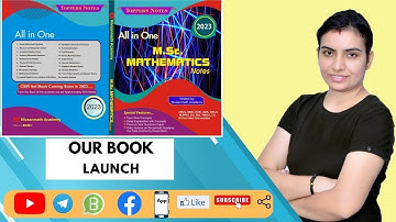 M.Sc. math Notes||एक किताब पूरी एमएससी समाप्त ||Nivaanmath Academy|| M.Sc. mathematics|| Deepa