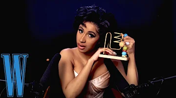 Cardi B Explores #ASMR | W Magazine