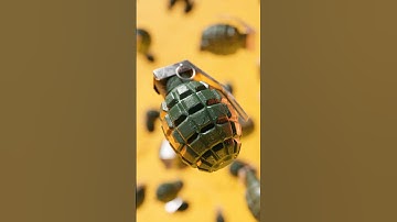 3D modeling a Grenade, what should I model next? #blender #blender3d #3dart