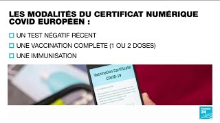 Covid-19 en Europe :  entrée en vigueur du pass sanitaire pour relancer les voyages cet été