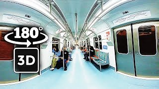 Walking Tour in Brazilian Subway